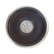 Bottle Coaster with Wood Insert by Match Pewter Coasters Match 1995 Pewter 