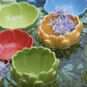 Water Lily Bowl, 9.5" by Bordallo Pinheiro Bowl Bordallo Pinheiro 