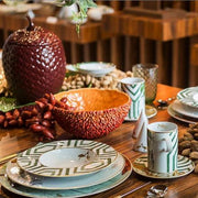 Amazonia Fruit Bowl, 14" by Bordallo Pinheiro Dinnerware Bordallo Pinheiro