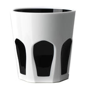 Gulli Two-Color Acrylic 12 oz. Tumbler by Marioluca Giusti Glassware Marioluca Giusti White/Black