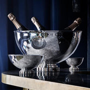 Manhattan Stainless Steel Champagne Bucket by Georg Jensen Wine Cooler Georg Jensen 