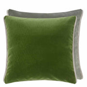 Varese 17" x 17" Square Velvet Throw Pillow by Designers Guild Throw Pillows Designers Guild Fir & Sage 