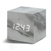Marble Click Digital Clock by Gingko Clocks Gingko