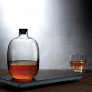 Scotch Whisky Malt 11 oz Whiskey Decanter and Tray by Mikko Laakkonen for Nude Decanter Nude