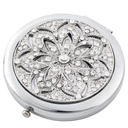 Windsor Compact, Silver by Olivia Riegel Compact Mirror Olivia Riegel 