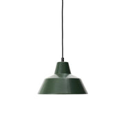 Workshop W2 Pendant Suspension Lamp, 11" by A. Wedel-Madsen for Made by Hand Lighting Made by Hand Racing Green 