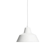Workshop W2 Pendant Suspension Lamp, 11" by A. Wedel-Madsen for Made by Hand Lighting Made by Hand White 