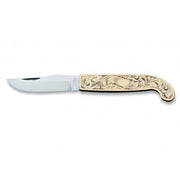 No. 17 Zuava Italian Regional Pocket Knife with Brass Handle by Berti Knife Berti