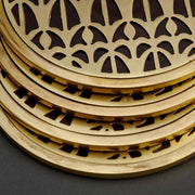Fortuny Venise Coasters, Set of 4 by L'Objet Dinnerware L'Objet 
