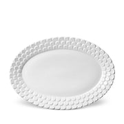 Aegean White Oval Serving Platter by L'Objet Dinnerware L'Objet 