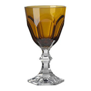 Dolce Vita Acrylic Amber Wine Glass, Set of 6 by Mario Luca Giusti RETURN Glassware Marioluca Giusti