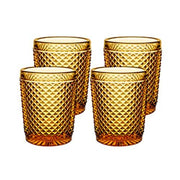 Bicos Old Fashioned Glasses, 9.5 oz., Set of 4 by Vista Alegre Glassware Vista Alegre