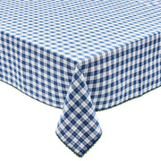 Check Cotton Tablecloth, 110" x 54" by Kim Seybert Cloth Napkins Kim Seybert 