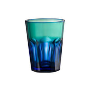 Double Face Acrylic Tumbler, 6.75 oz. by Mario Luca Giusti Glassware Marioluca Giusti Blue/Green 