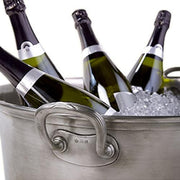 Bottle Basin by Match Pewter Ice Buckets Match 1995 Pewter