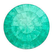 Capiz Round Shell Placemats, 15", Set of 4 by Kim Seybert Placemat Kim Seybert Ocean