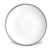 Soie Tressee Platinum Charger Plate by L'Objet Dinnerware L'Objet 