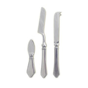 Violetta Cheese Knives by Match Pewter Flatware Match 1995 Pewter Knife Set 