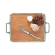 Cheese Tray with Handles by Match Pewter Serving Tray Match 1995 Pewter Medium 