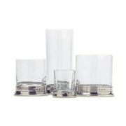 Classic Double Old-Fashioned Glass, 10 oz, by Match Pewter Glassware Match 1995 Pewter