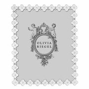 White Enamel Clover Photo Frame by Olivia Riegel Frames Olivia Riegel 8x10 Large