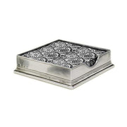 Cocktail Napkin Box by Match Pewter Dinnerware Match 1995 Pewter No Weight 