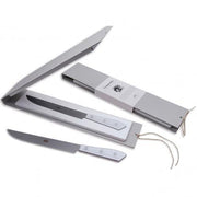 Compendio Carving Forks with Grey Prongs and Lucite Handles by Berti Fork Berti