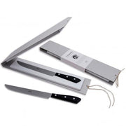 Compendio Carving Forks with Grey Prongs and Lucite Handles by Berti Fork Berti
