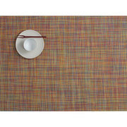 Chilewich: Woven Vinyl Mini Basketweave Placemats, Sets of 4 Placemat Chilewich Rectangle (14" x 19") Confetti 
