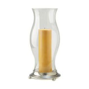 Convertible Hurricane Candleholder Lamp by Match Pewter Candleholder Match 1995 Pewter