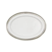 Convivio Oval Serving Platter by Match Pewter Serving Platters Match 1995 Pewter Medium 