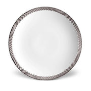 Corde Charger Plate by L'Objet Dinnerware L'Objet Platinum