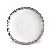 Corde Dinner Plate by L'Objet Dinnerware L'Objet Platinum