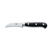 Curved Paring Knives with Lucite Handles by Berti Knife Berti Black lucite