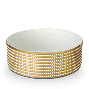 Perlee Gold Deep Bowl by L'Objet Dinnerware L'Objet Large