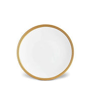 Soie Tressee Gold Dessert Plate by L'Objet Dinnerware L'Objet 