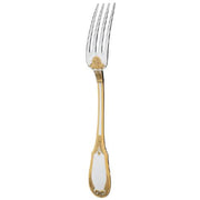 Empire Sterling Silver Gold Accented 8" Dinner Fork by Ercuis Flatware Ercuis