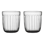 Raami Tumbler, 8.75 oz., SINGLE UNIT by Jasper Morrison for Iittala Glassware Iittala Clear