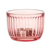 Raami Tealight Candleholder by Jasper Morrison for Iittala Candleholder Iittala Salmon Pink