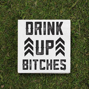 Drink Up Bitches Cocktail Napkins by Twisted Wares Cocktail Napkins Twisted Wares