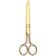 High Quality Shiny Chrome or 23k Gold Plated Finish Scissors by El Casco Craft & Office Scissors El Casco 