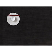 Chilewich: Woven Vinyl Mini Basketweave Placemats, Sets of 4 Placemat Chilewich Rectangle (14" x 19") Espresso 