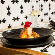 Exuberant Stoneware Dessert Plate by Casa Alegre Dinnerware Casa Alegre