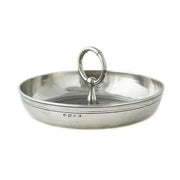 Festa Dish with Handle, 8.5" by Match Pewter Dinnerware Match 1995 Pewter