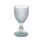 Bicos Bicolor Goblets by Vista Alegre Glassware Vista Alegre Frosted