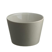 Tonale Light Grey Wide Cup, 8.75 oz. Set of 4 by David Chipperfield for Alessi Dinnerware Alessi Light Grey