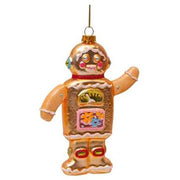 Gingerbread Robot Ornament, 4.3" by Vondels Holiday Ornaments Vondels