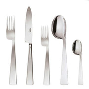 Gio Ponti Conca 5 Piece Place Setting by Sambonet Flatware Sambonet Mirror Finish, Solid Handle