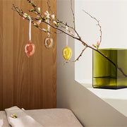 Glass Egg Ornaments, Set of 3 by Iittala Art Glass Iittala
