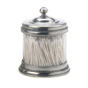 Glass Kitchen or Bathroom Canisters by Match Pewter Kitchen Match 1995 Pewter